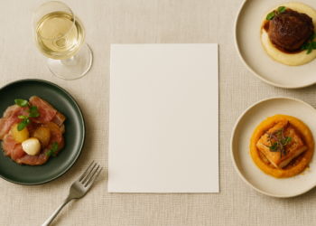 Jak sestavit degustační menu založené na lokálních surovinách
