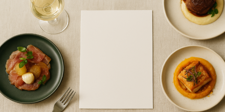 Jak sestavit degustační menu založené na lokálních surovinách